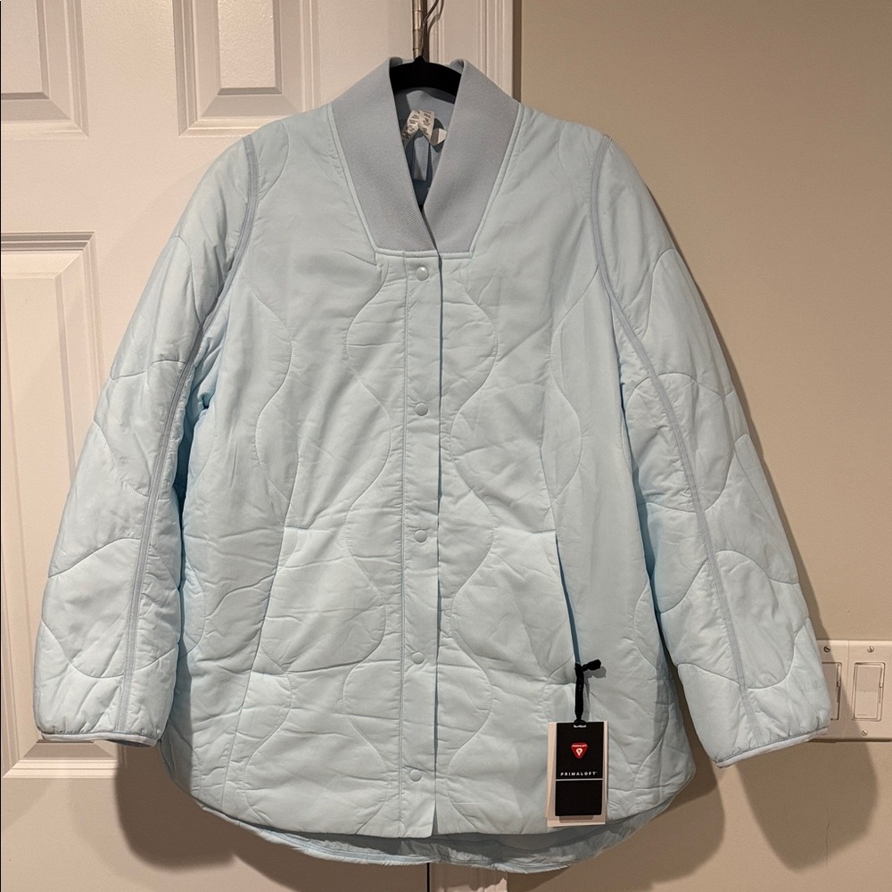 NWT Lululemon Quilted Light Insulation Jacket Powder Blue Size : 4